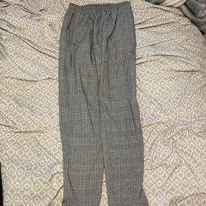 Patterned Dress Pants